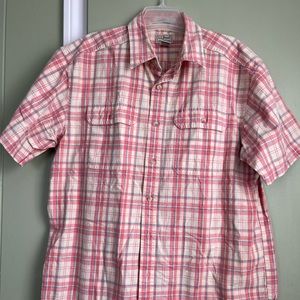 Men’s short sleeved LL Bean shirt